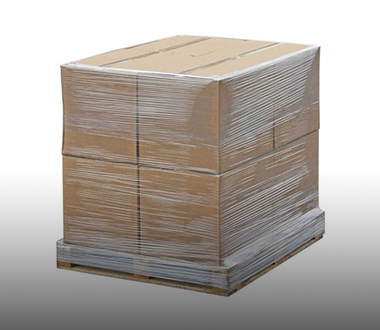 ストレッチフィルム貼り付け